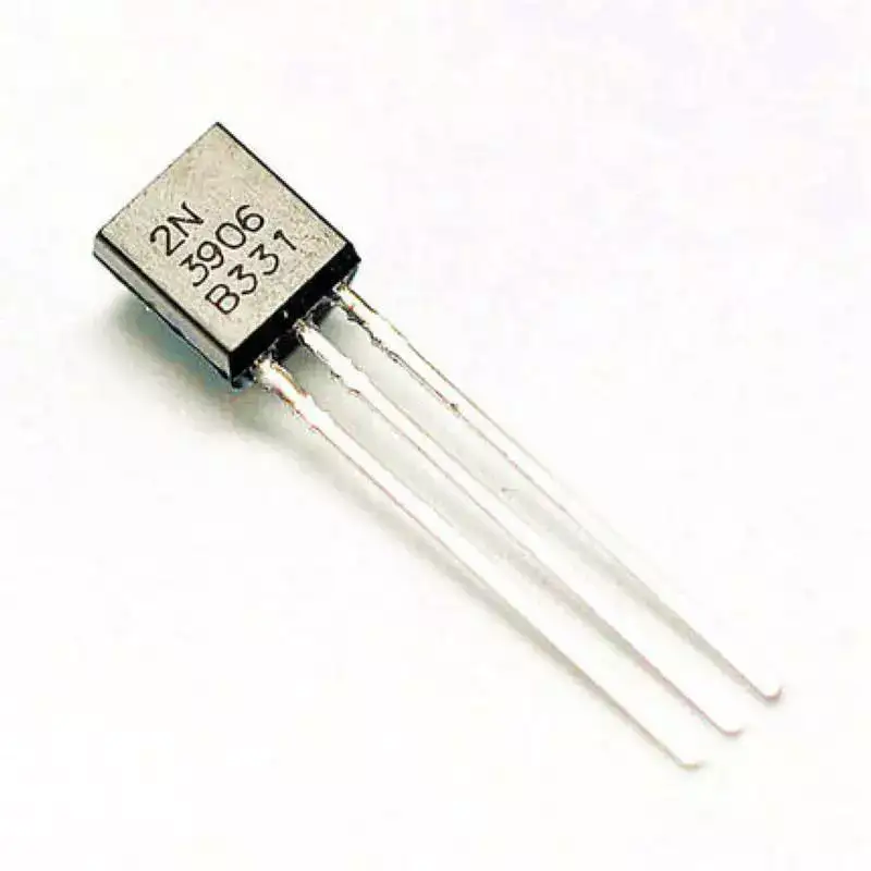 2N3906 PNP General Purpose Transistor – KSH 5 at CLOUD SENSORS Mombasa – Top quality transistors. Best electronics in Kenya. Shop now for Arduino, ESP32, sensors and IoT devices.